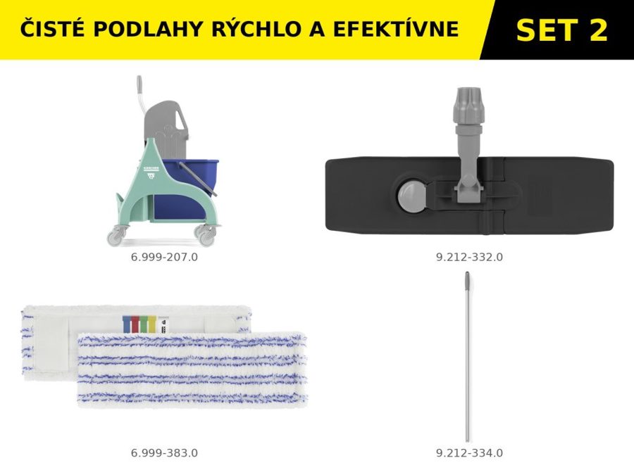 SET 2 – Čisté podlahy