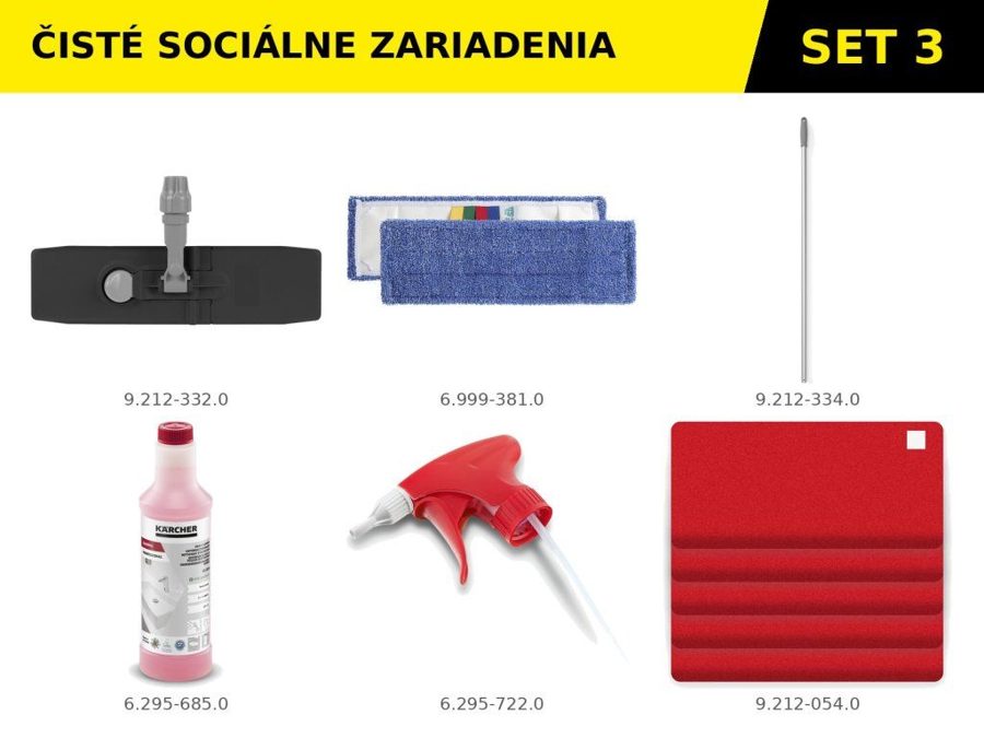 SET 3 – Sociálne zariadenia